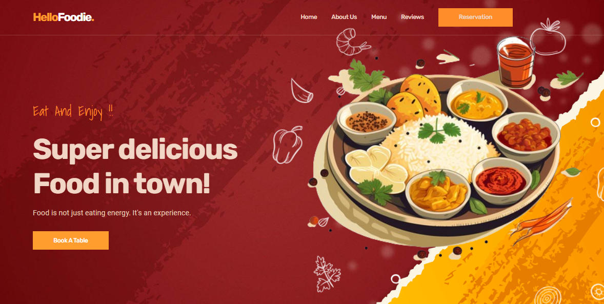 Online Food ordering Website